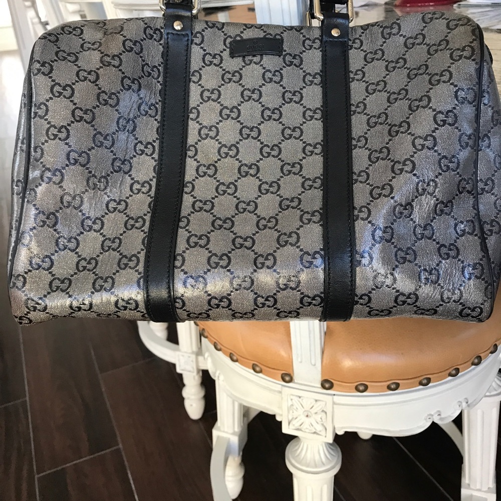 Gucci Crystal Monogram Joy Boston Bag